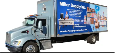Miller Supply Inc truck