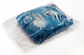 4 X 12" 1.5 Mil Flat Poly Bags (1,000 Bags)