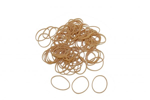 Industrial Rubber Bands - Standard Size Bands - 1-3/4" x 1/16", Size 12 (Approx. 375/Bag) (25lbs/Case) (1 Case) - EP-4012