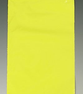 4" x 4" Our Own Brand Colored Zipper Bag - Yellow (2 mil) (1000 per carton)