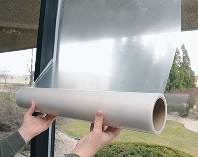 24" x 200' Window Protection Film - Clear (1.5 mil) (1 Roll)