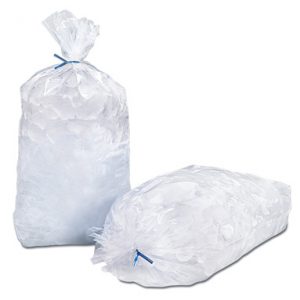 8" x 4" x 22" Ice Bag 10 lbs. (2 mil) (1000 per carton)