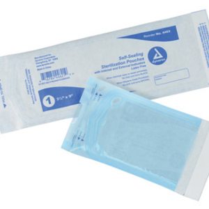 3-1/2" x 9" Dynarex® Autoclavable Sterilization Pouch (200 per carton)