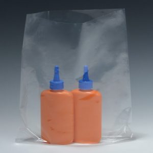 3" x 3" Low Density Flat Poly Bag (1 mil) (1000 per carton)