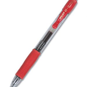 Pilot® G2® Bold Point Retractable Gel Pen - Red (12 per carton)