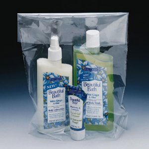11" x 20" High Clarity Polypropylene Bag with 4" Bottom Gusset  (1.5 mil) (1000 per carton)