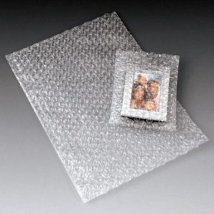 15" x 17-1/2" Flush Cut Sealed Air® Bubble Wrap® Brand Bag (3/16") (150 per carton)