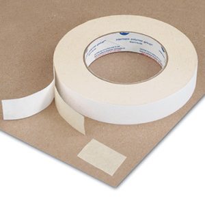 1" x 108' Double Sided Paper Tape (5.4 Mil) - 36 Rolls per Carton