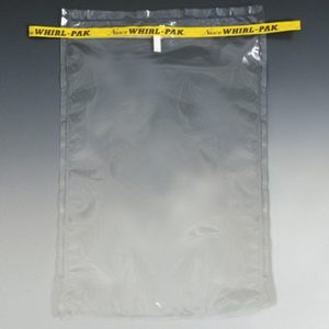 7-1/2" x 15" Whirl-Pak® Sterile Sampling Bag - 69 oz. (3 mil) (500 per carton)