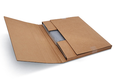 36" x 36" x 1" to 6" Jumbo Easy-Fold Corrugated Mailers - Kraft  (20 per bundle)
