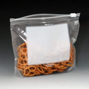 16" x 16" Our Own Brand Write-on® Slider Zipper Bags with 3" Bottom Gusset (2.7 mil) (250 per carton)