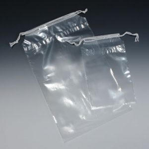15" x 18" Poly Bag with Double Drawstring (2 mil) (1000 per carton)