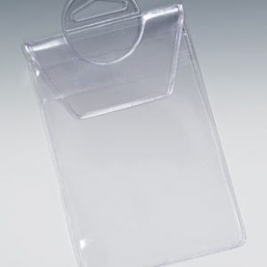 10" x 12" Vinyl Pouch with Flap and Strap Closure (7.5 gauge) (25 per carton)