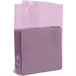 15 x 9 x 24" - 2 Mil Anti-Static Gusseted Poly Bags - 500/Case